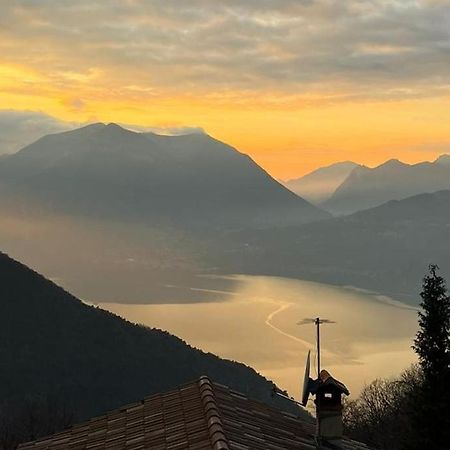 Chalet La Terrazza Vista Lago Bellano Kültér fotó