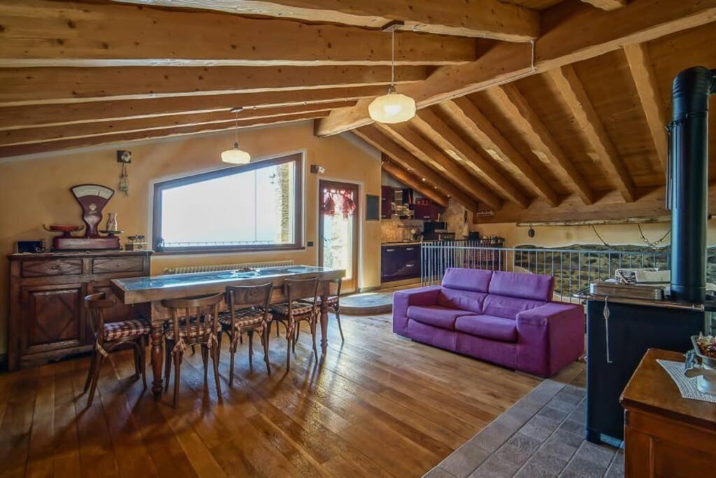 Chalet La Terrazza Vista Lago Bellano Kültér fotó