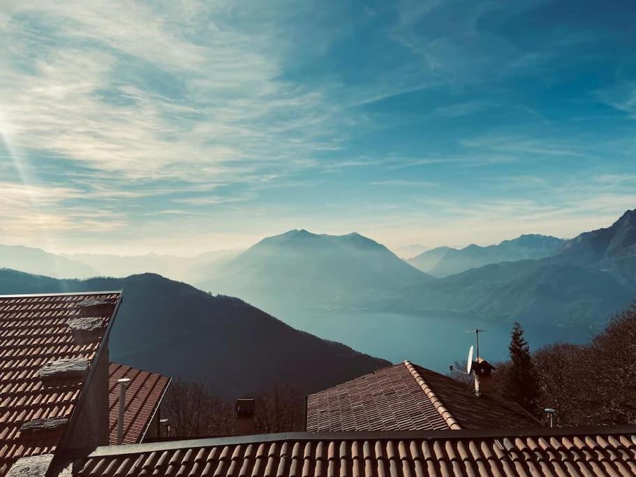 Chalet La Terrazza Vista Lago Bellano Kültér fotó