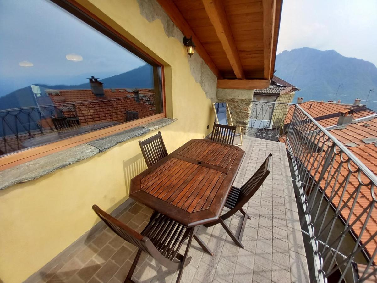 Chalet La Terrazza Vista Lago Bellano Kültér fotó