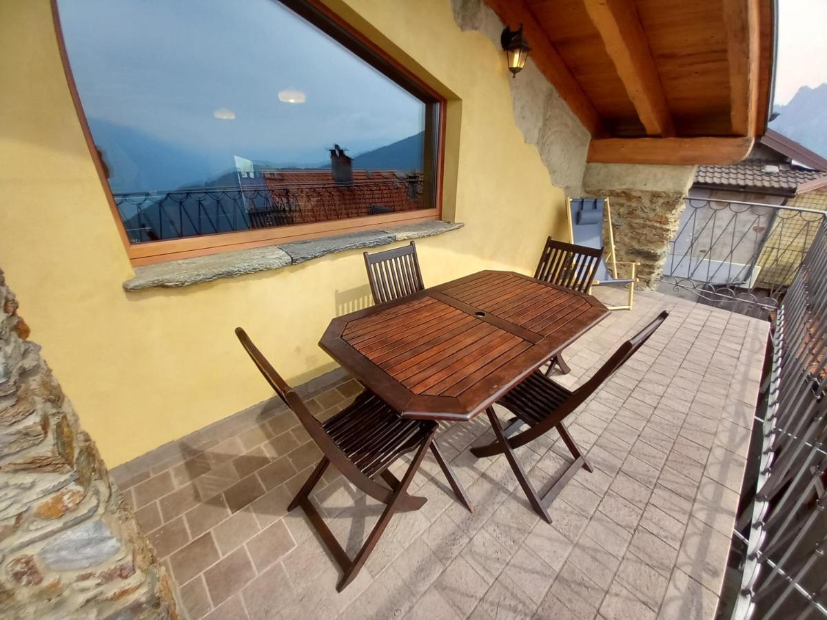 Chalet La Terrazza Vista Lago Bellano Kültér fotó