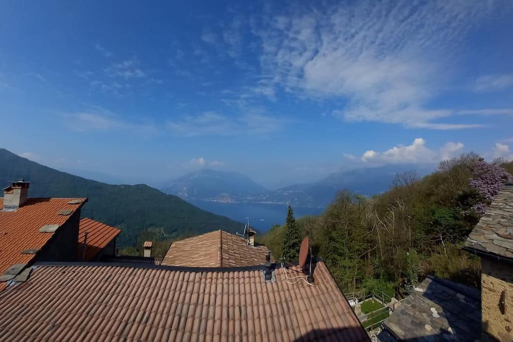 Chalet La Terrazza Vista Lago Bellano Kültér fotó