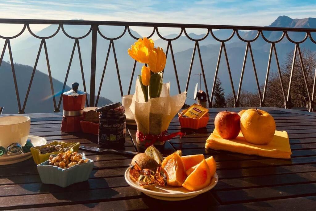 Chalet La Terrazza Vista Lago Bellano Kültér fotó