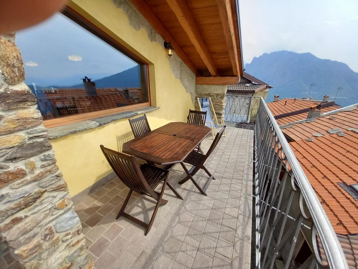 Chalet La Terrazza Vista Lago Bellano Kültér fotó