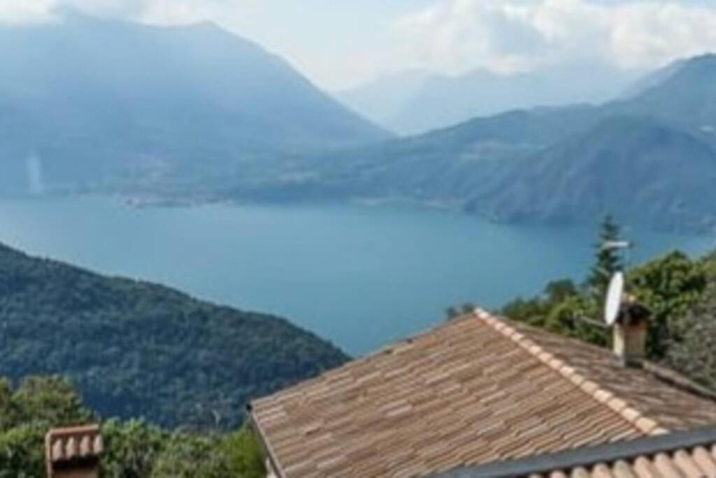 Chalet La Terrazza Vista Lago Bellano Kültér fotó