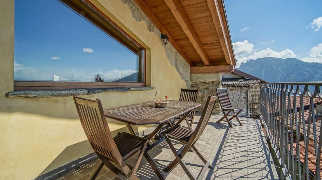 Chalet La Terrazza Vista Lago Bellano Kültér fotó